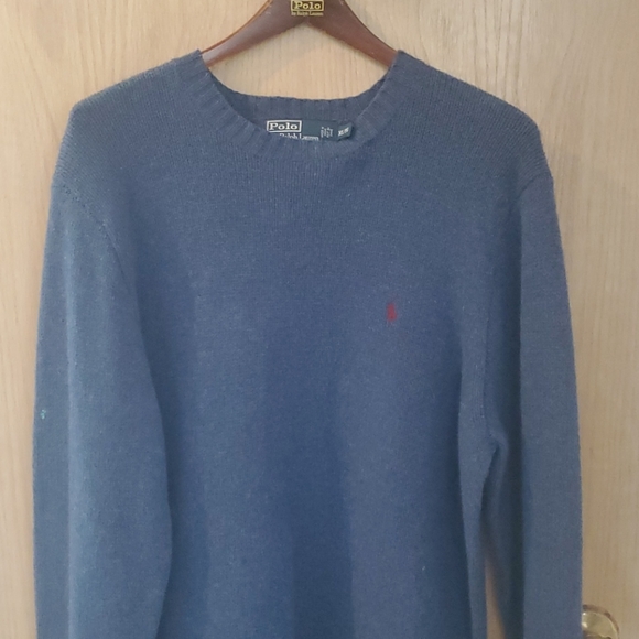 Polo Ralph Lauren Blue Sweater, XL - Picture 2 of 6